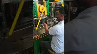 Machine Hand Protection installed for hands safety on power press