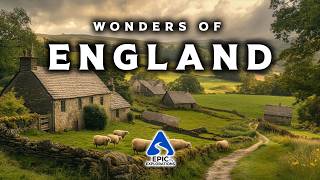 Wonders of England | Where Meadows Meet Mist | Most Amazing Places & Villages in England | 4K