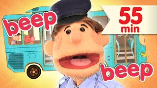 The Wheels On The Bus + More | Nursery Rhymes | Super Simple Songs