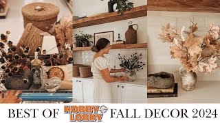 HOBBY LOBBY FALL SHOP WITH ME 2024 | FALL DECORATING IDEAS