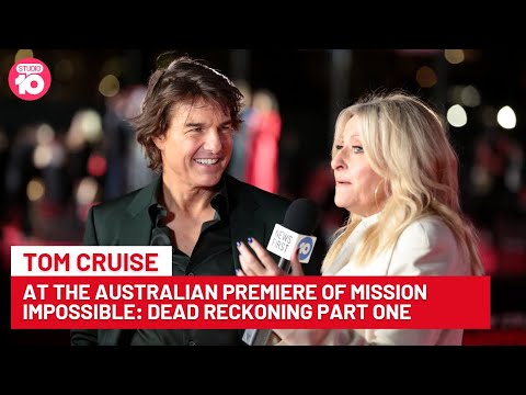 Tom Cruise Tells Us He's Working On Five Movies Right Now | Studio 10