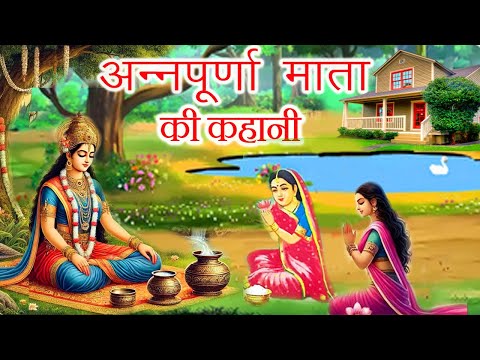 अन्नपूर्णा माता की कहानी - Maa Annapurna Ki Kahani -अन्नपूर्णा माता की कथा - annapurna devi ki katha