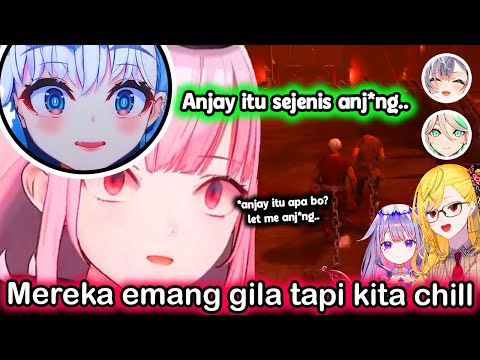 Cecilia Yang Mampir Ke Stream, Calli Pengen Tau "Anjay" Pasangan Grindstone..