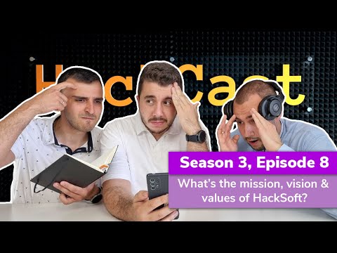 Why vision, mission and values are important? | HackCast S03E08