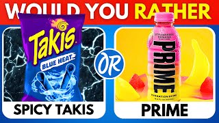 Would You Rather? Snacks & Junk Food Edition 🍔🍟