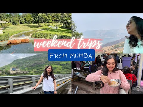 BEST WEEKEND Getaways near MUMBAI | *food tour* Staycations & Budget trips #maharashtratourism