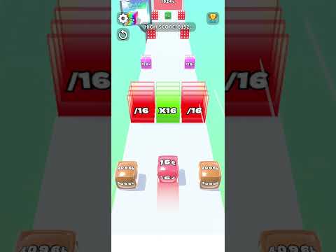 189/100,000 Ball Run2048 / Jelly Run2048 GameplaY On Android Challenge Shorts