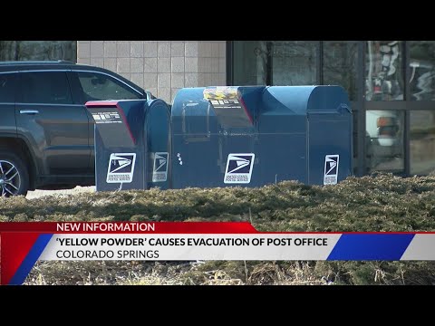 ‘Yellow powder’ causes evacuation of U.S. post office