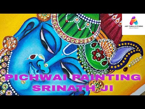 Pichhwai Painting Tutorial: Shrinath Ji