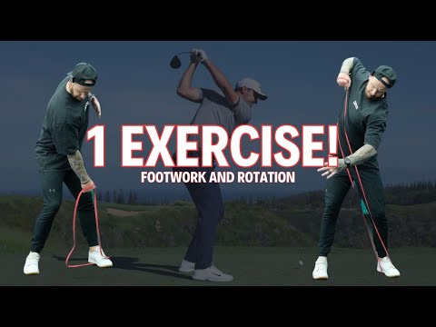 5 Minute Golf Fitness to level up your Footwork & Rotation