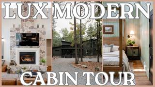 DREAMY LUX CABIN HOME TOUR IN BROKEN BOW, OK | Bold Design, Cozy Interiors & Bigfoot Hunt 😉