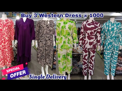 Buy 3 Western Wear ₹1000 | Readymade Branded Cotton Lawn  Suits, Co Ord Sets @hyderabadshopping