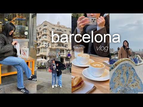 spain vlog | barcelona, cafes, sagrada familia, shopping, bakeries, tapas bars, sightseeing