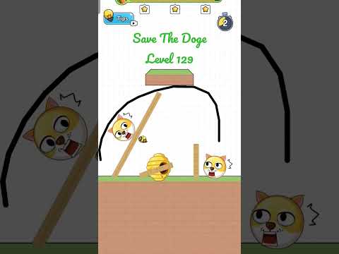 Save The Doge Level 129 Walkthrough: Save The Doge Shorts. #savethedoge #shorts #walkthrough #videos