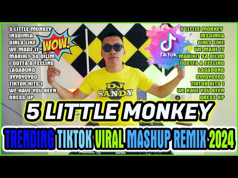 5 Little Monkey 🔥 NEW #trending TIKTOK VIRAL MASHUP REMIX 2024 . NONSTOP TIKTOK DISCO DANCE PARTY .