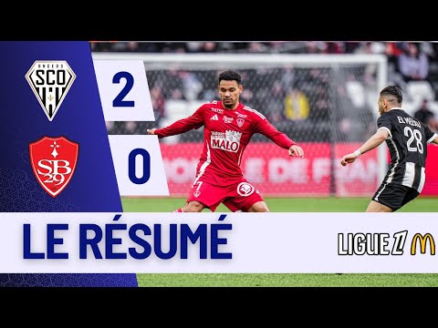 Angers - Stade Brestois | 2-0 | Highlights | Ligue 1 2024-25 | angers brest