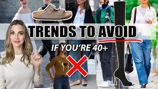 Over 40? Rethink wearing these 2025 Fashion Trends!