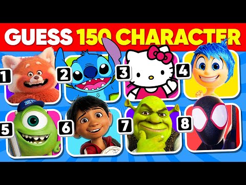 Guess The Character In 3 Seconds 💖🦄 Inside Out 2, Despicable me 4, Spider-Man, Moana 2 | Daily Quiz