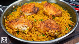 Budget Friendly One Pot Chicken and Yellow Rice