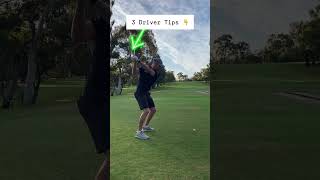 3 Secrets To Explosive Drives 💥  Share with someone who needs more distance off the tee! #GolfTips