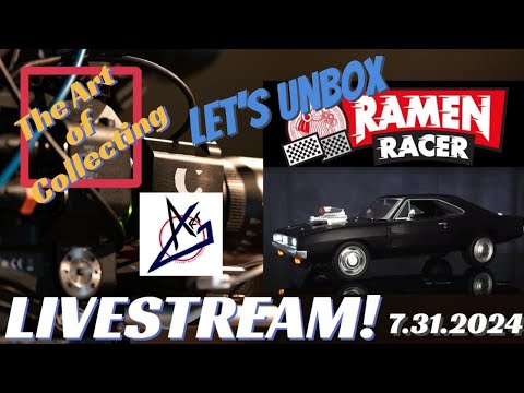 UNBOXING LIVE!! The Ramen Toys Ramen Racer has Arrived!