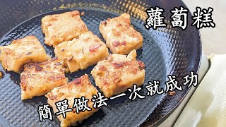 蘿蔔糕/簡單做法 一次就成功/新手 入門/粵語/中字