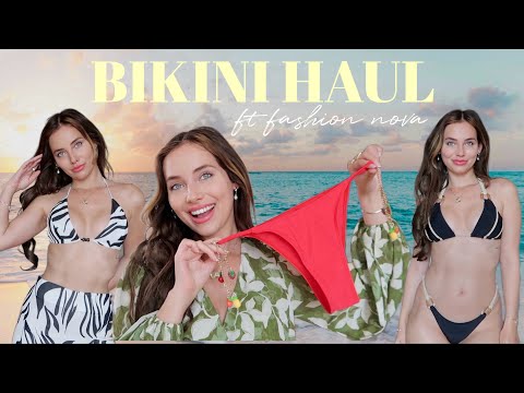 Fashion Nova Swim try-on haul