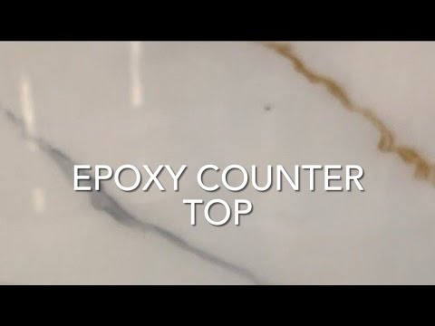 Epoxy Marble Countertops  Second Time Is The Charm