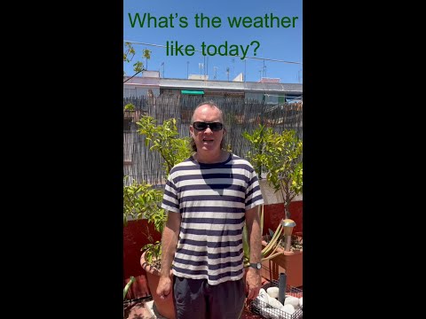 ESOL weather vocabulary 'What's the weather like?'