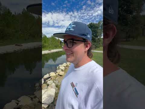 This Manmade Creek Holds Giant Rainbow Trout! #fishing #trout #creek #stream #flyfishing