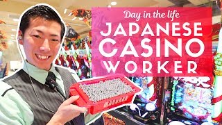 Day in the Life of a Japanese Casino Worker Pachinko