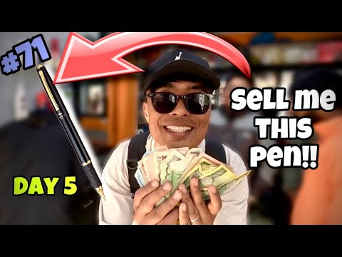 Day 5 || Rs. 1,00,000 from ZERO rupees | (Sell me this pen) 🍀💰✒️