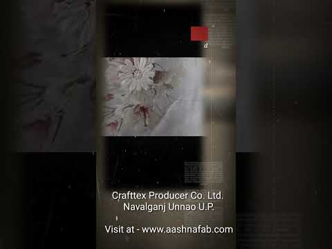 Aashna Fab Brand By Crafttex Producer Company Limited #chikankari #fashion #lucknow #embroidery