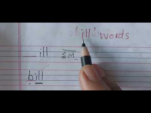 -ell words ,-iIl words #reading #readaloud #phonics #jollylearning #learnenglish