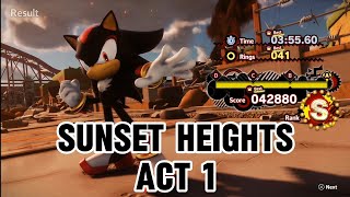 SONIC X SHADOW GENERATIONS - Sunset Heights