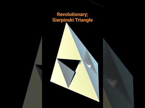 Sierpinski Triangle, #shorts #algebra #math #mathproblems #mathematics #prealgebra #triangle