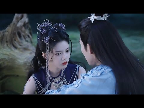 Xie Xuechen and Mu Xuanling detoxify in the forest and suddenly find the peach blossom mark