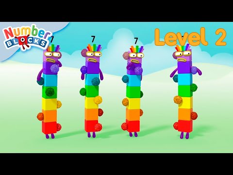 Fluffies | Full Episode - S2 E12 | Numberblocks (Level 2 - Orange 🟠)