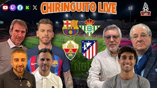 ⚽🏆 BARÇA-BETIS y ELCHE-ATLETI | Copa del Rey | Chiringuito Live