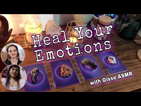 Which EMOTIONS Need To Be HEALED? ft. Gisse ASMR 🔮 PICK A CARD 🔮 + energy healing