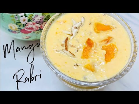 Mango Rabri 🥭 | quick and easy recipe