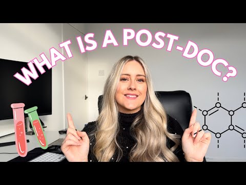 WHAT IS A POST-DOC? and job update!