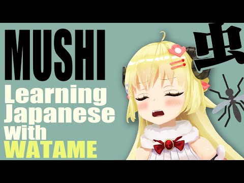 "BUG"  Learning Japanese with WATAME【hololive】