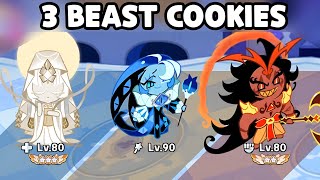 How Far Can 3 Beast Cookies Go? Shadow Milk + Mystic Flour + Burning Spice 🔥