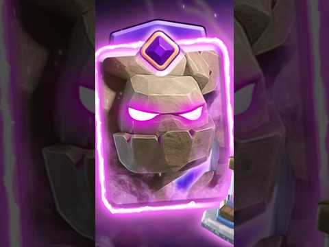 Golem Evo 🗿 #concept #clashroyale #cardevolution #newevolution #megaknight #pekka