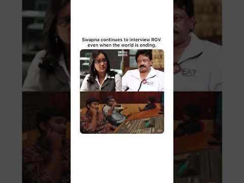 Never ending interviews | RGV | Swapna