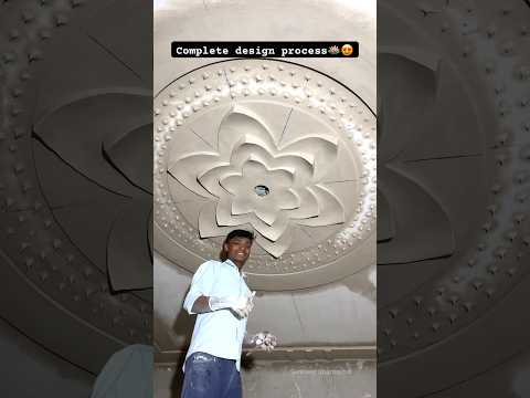 Ceiling Design Making Process Amazing🔥@sandeepsharmah.d.i  #popdesign #designer #art #shorts