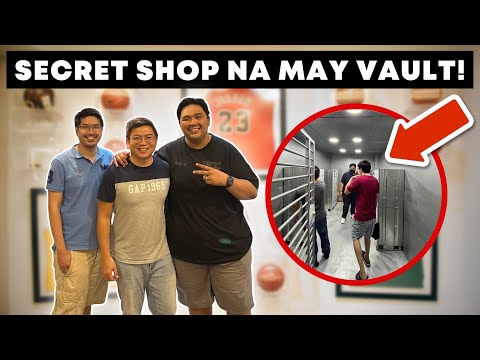 Secret Sneaker & Cards Shop with a BANK-GRADE VAULT?!