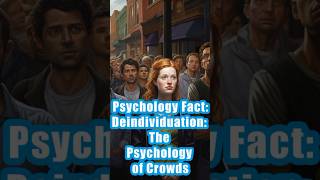 Deindividuation: The Psychology of Crowds #shorts #psychologyfacts