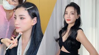 ASMR Chinese beauties challenge European and American style makeup, relieve stress and help sleep